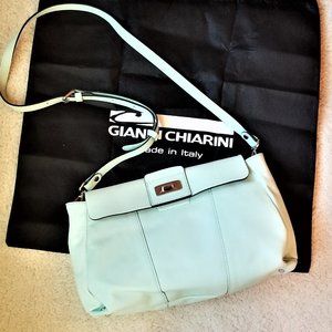 Gianni Chiarini crossbody leather bag. Made in Italy